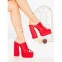 Papuci Dama cu Toc TOT-137 RED | L.DAY