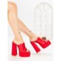 Papuci Dama cu Toc TOT-137 RED | L.DAY