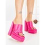 Papuci Dama cu Toc TOT-137 FUCHSIA | L.DAY