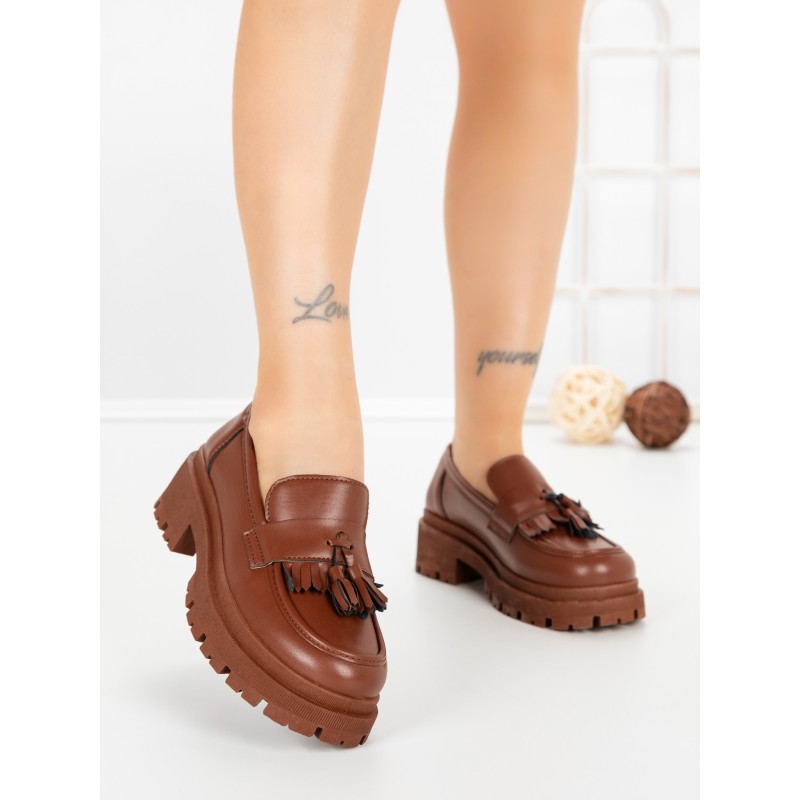Pantofi Casual Dama 8809 CAMEL | L.DAY