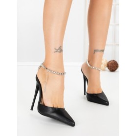 Pantofi Stiletto TOT-133 BLACK | L.DAY