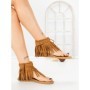 Sandale Dama cu Talpa Joasa WL642 CAMEL | ABLOOM