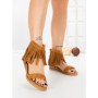 Sandale Dama cu Talpa Joasa WL641 CAMEL | ABLOOM