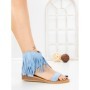 Sandale Dama cu Talpa Joasa WL641 BLEU | ABLOOM