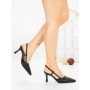 Pantofi Stiletto A7636-3 BLACK | ABLOOM