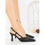 Pantofi Stiletto A7636-3 BLACK | ABLOOM
