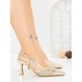 Pantofi Stiletto A7636-3 GOLD | ABLOOM