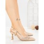 Pantofi Stiletto A7636-3 CHAMPAGNE | ABLOOM