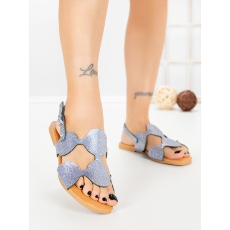 Sandale Dama cu Talpa Joasa SY1141 BLUE | ABLOOM