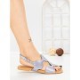 Sandale Dama cu Talpa Joasa SY1141 BLUE | ABLOOM