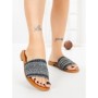 Papuci Dama cu Talpa Joasa LS9017 BLACK | ABLOOM