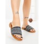 Papuci Dama cu Talpa Joasa LS9017 BLACK | ABLOOM