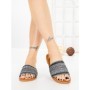 Papuci Dama cu Talpa Joasa LS9017 BLACK | ABLOOM