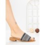 Papuci Dama cu Talpa Joasa LS9017 BLACK | ABLOOM