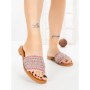 Papuci Dama cu Talpa Joasa LS9017 PINK | ABLOOM