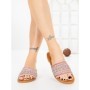 Papuci Dama cu Talpa Joasa LS9017 PINK | ABLOOM