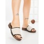 Papuci Dama cu Talpa Joasa L6-82-1 BLACK | ABLOOM