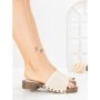 Papuci Dama cu Talpa Joasa L6-82-2 BEIGE | ABLOOM