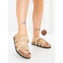 Papuci Dama cu Talpa Joasa SY1107 GOLD | ABLOOM