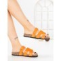 Papuci Dama cu Talpa Joasa SY1107 ORANGE | ABLOOM