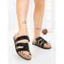 Papuci Dama cu Talpa Joasa SY1107 BLACK | ABLOOM