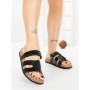 Papuci Dama cu Talpa Joasa SY1107 BLACK | ABLOOM