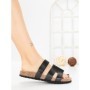 Papuci Dama cu Talpa Joasa SY1107 BLACK | ABLOOM