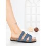 Papuci Dama cu Talpa Joasa SY1107 JEANS | ABLOOM