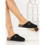 Papuci Dama cu Talpa Joasa 5LE36 BLACK | MEI