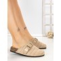 Papuci Dama cu Talpa Joasa 5LE36 KHAKI | MEI