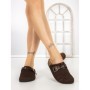 Papuci Dama cu Talpa Joasa 5LE36 BROWN | MEI