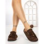 Papuci Dama cu Talpa Joasa 5LE70 BROWN | MEI
