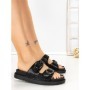 Papuci Dama cu Talpa Joasa 5LE106 ALL BLACK | MEI