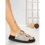 Papuci Dama cu Talpa Joasa 5LE106 WHITE | MEI