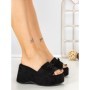 Papuci Dama cu Platforma 5LE33 BLACK | MEI