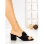 Papuci Dama cu Toc 5LE81 BLACK | MEI