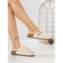 Papuci Dama cu Talpa Joasa 5LE37 BEIGE | MEI