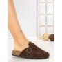 Papuci Dama cu Talpa Joasa 5LE37 BROWN | MEI