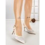 Pantofi Stiletto 5LE31 WHITE | MEI