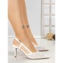Pantofi Stiletto 5LE31 WHITE | MEI