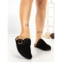 Papuci Dama cu Talpa Joasa 5LE108 BLACK | MEI