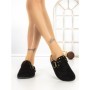 Papuci Dama cu Talpa Joasa 5LE108 BLACK | MEI