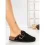 Papuci Dama cu Talpa Joasa 5LE108 BLACK | MEI