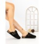 Papuci Dama cu Talpa Joasa 5LE108 BLACK | MEI