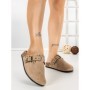 Papuci Dama cu Talpa Joasa 5LE108 KHAKI | MEI