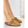 Papuci Dama cu Talpa Joasa 5LE108 CAMEL | MEI