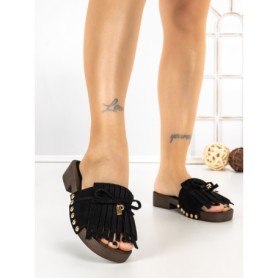 Papuci Dama cu Toc 5LE87 BLACK | MEI