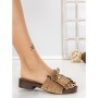 Papuci Dama cu Toc 5LE87 KHAKI | MEI