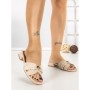 Papuci Dama cu Toc 5LE103 BEIGE | MEI