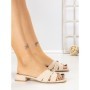 Papuci Dama cu Toc 5LE103 BEIGE | MEI